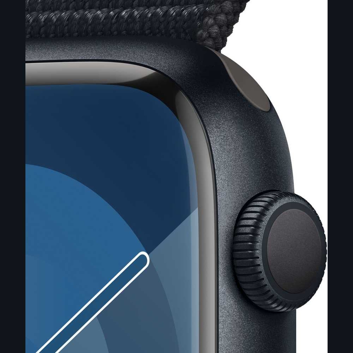 Apple Watch Series 9 GPS 41mm Midnight Aluminum Case with Midnight Sport Loop – Middle East Version - Image 3